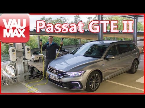 Is it only electric? 2020 VW Passat GTE facelift with 13 kWh battery in driving report & PHEV review