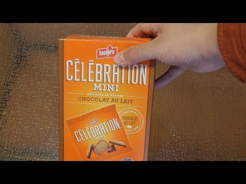 leclerc celebration mini chocolate au lait cookies biscuits, completely random review
