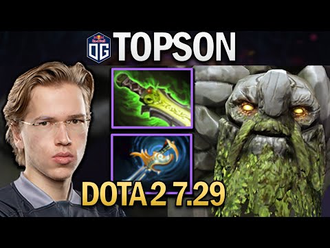 OG.TOPSON TINY - PRO MID - DOTA 2 7.29 GAMEPLAY