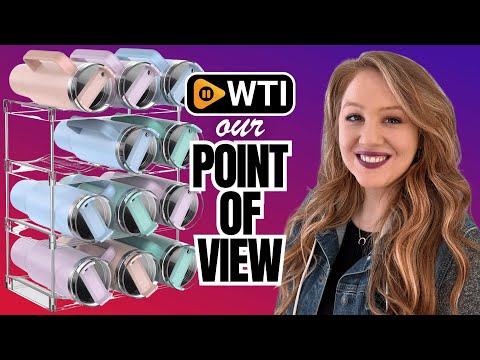 Water Bottle Organizer Stanley Cup Holder - WTI product video review