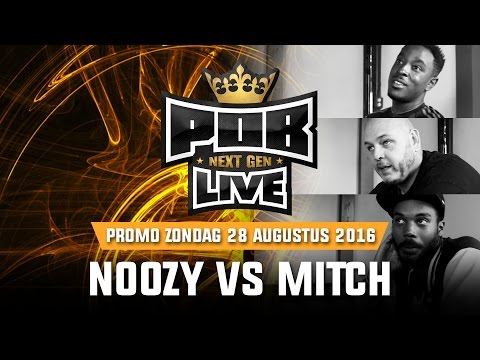 Noozy vs Mitch - Vooruitblik (Promo) Punchoutbattles Live 28 Augustus