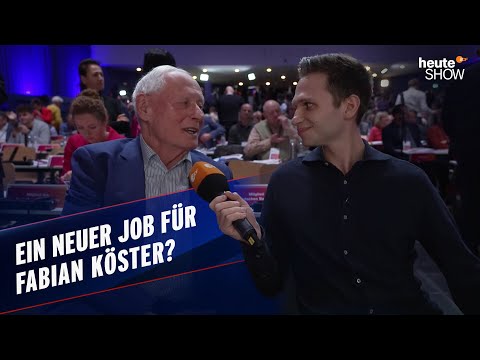 Fabian Köster will Wagenknechts Social-Media-Manager werden! | heute-show vom 02.02.2024