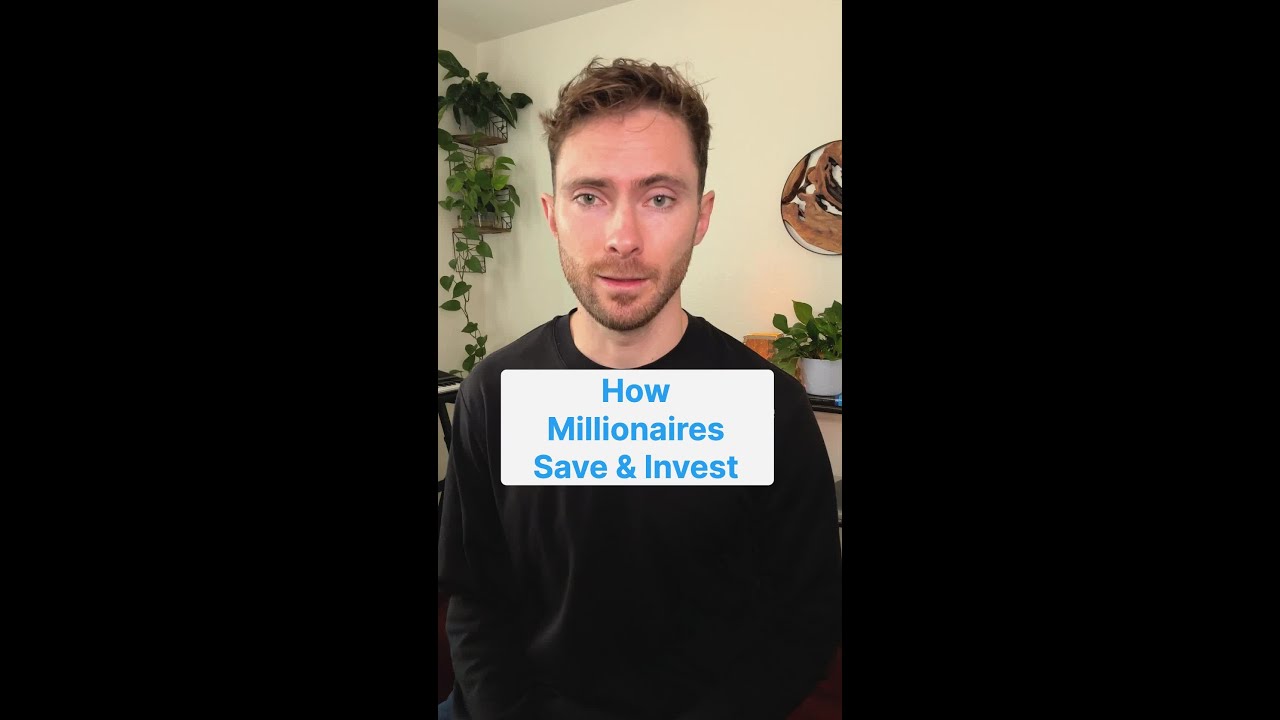 How Millionaires Save and Invest #shorts
