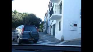 preview picture of video 'Drive to hotel in Cadaqués, Spain'