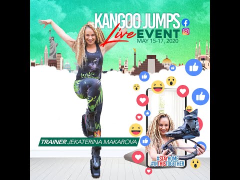 Kangoo Jumps® Live Event May 16, 2020 - Jekaterina Makarova Kangoo Dance™