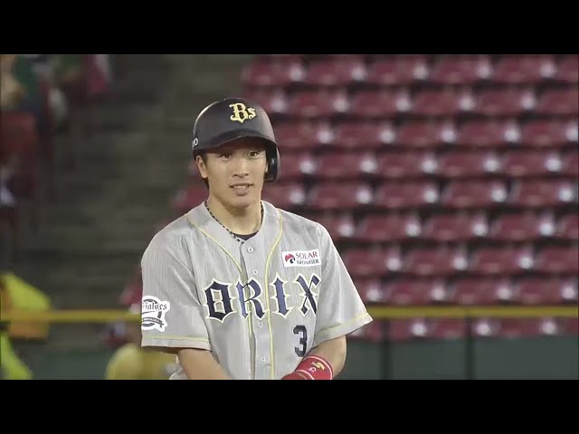 【8回表】右中間へタイムリー2塁打!! バファローズ・安達 終盤に追加点 2015/9/2 E-Bs