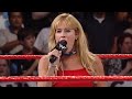 Lilian Garcia sings the national anthem: SmackDown, Sept. 13, 2001