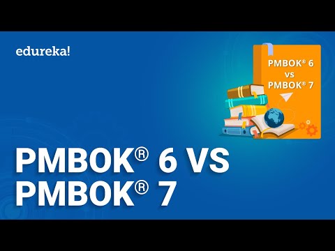 PMBOK Guide Edition 5 vs 6 | PMBOK Guide 6th Edition | PMP Certification Training | Edureka