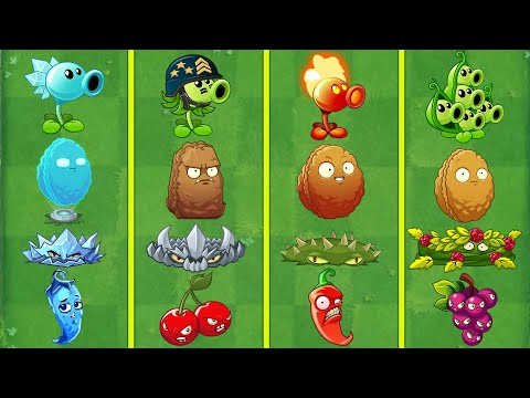 PLANTS TOURNAMENT | TEAM WINTER x SPRING x SUMMER x FALL | WHO WILL WIN | PvZ 2 | PLANTS vs PLANTS