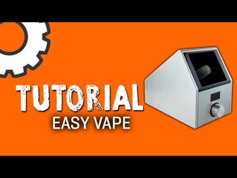 Part of a video titled Easy Vape Vaporizer Tutorial - YouTube
