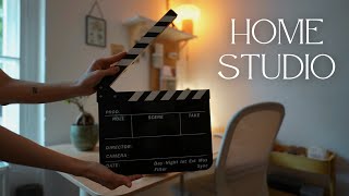 Creating a Home Studio & updates on my workspace | artist diaries