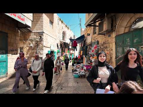 Palestine: What Daily Life Looks Like – 4K Walking Tour