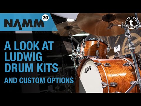 Ludwig Drums NAMM 2020 | New custom built drum options | Thomann