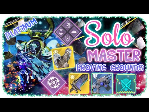 Solo 1330 Ordeal Master Nightfall - Titan - Proving Grounds - Destiny 2 - Commentary