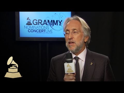 Neil Portnow Backstage at the 56th GRAMMY Awards Nominations Concert | GRAMMYs