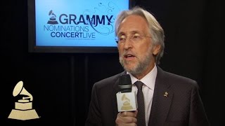 Neil Portnow Backstage at the 56th GRAMMY Awards Nominations Concert | GRAMMYs