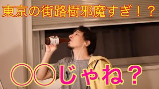 【ひろゆき】東京の街路樹邪魔!?