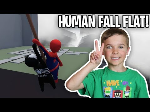 SPIDERMAN AND VENOM TEAM UP TO SAVE THE WORLD in HUMAN FALL FLAT