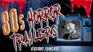 👻Les Bandes Annonces De Films d' Horreur Des Années 80 VF