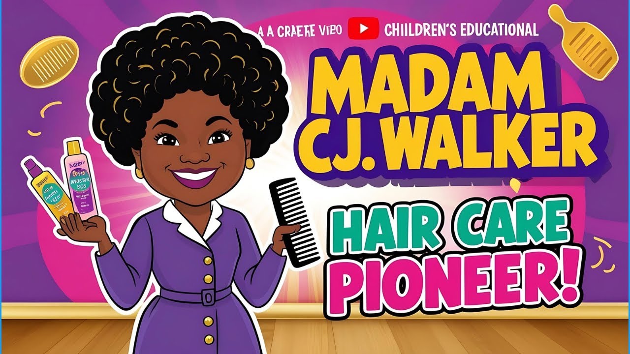 MADAM C.J. WALKER – THE FIRST FEMALE SELF-MADE MILLIONAIRE  | Young Melanin History Class