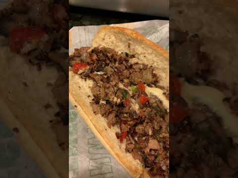 Subway Philly Hack 4 More-Legit Cheesesteak Sandwich - Order Not-Toasted & Fry Beef/Veg Up At Home
