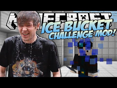 Minecraft | ICE BUCKET CHALLENGE MOD! (ALS Charity!) | Mod Showcase