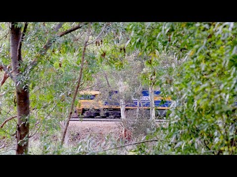 Adelaide Hills Freight Trains - May 2018