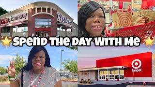 Spend The Day With Me VLOG Target Store Shopping CVS Pharmacy Store Sacramento California Lets Go.