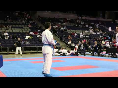 Kamran Madani VS Richard Poage 2015 AZ State Karate Championships