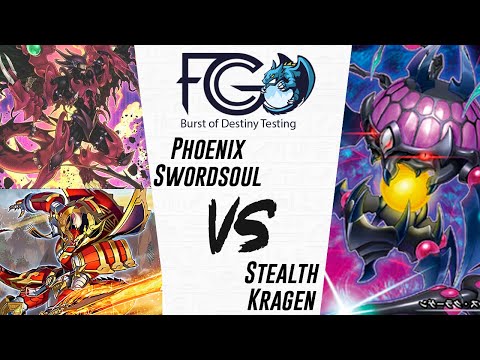 Yu-Gi-Oh! Phoenix Swordsoul (Xiangjian) vs Stealth Kragen Control | Burst of Destiny