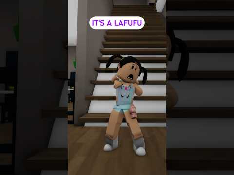 Giving My Daughter a FAKE Labubu .. 😢 #brookhaven #roblox