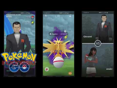 Rocket Boss Giovanni Counters Zapdos