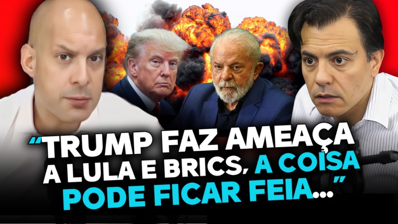 TRUMP FAZ AMEAÇA A LULA E A COISA VAI FICAR FEIA