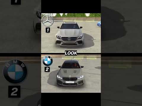 BMW vs MERCEDES | Car Parking Multiplayer #carparkingmultiplayer