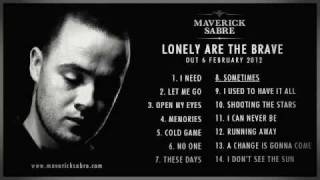 Maverick Sabre - &#39;Lonely Are The Brave&#39; Album Sampler