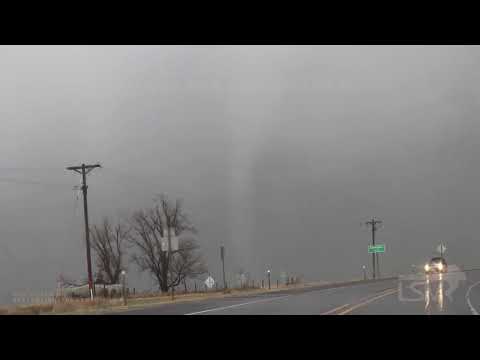 03-13-2021 Clarendon, TX - Tornado Takes Down Tree