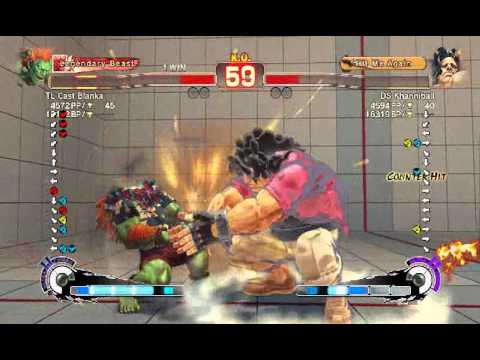 USF4 : TL Cast Blanka (Blanka) vs DS Khannibal (Hugo)