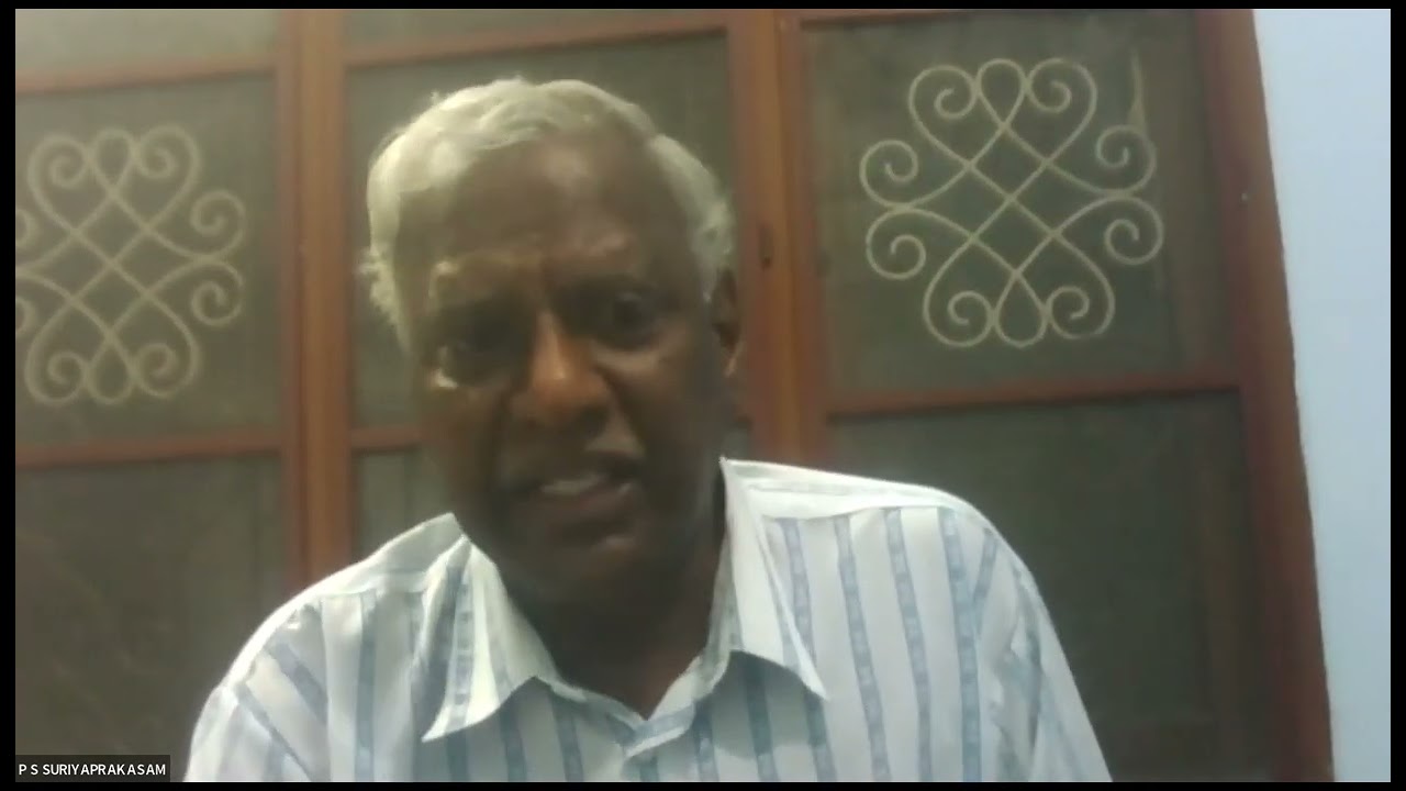 रविवार, 3 अप्रैल 2022, को आयोजित “सर्व हिन्द निजीकरण विरोधी फोरम (AIFAP)” की मासिक बैठक में श्री पी.एस. सूर्यप्रकाशम संयुक्त महासचिव, नेशनल फेडरेशन ऑफ इंडियन रेलवेमेन (NFIR) और महासचिव, दक्षिण रेलवे कर्मचारी संघ (SRES) का भाषण