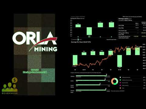 $ORLA Orla Mining Q3 2025 Earnings Conference Call