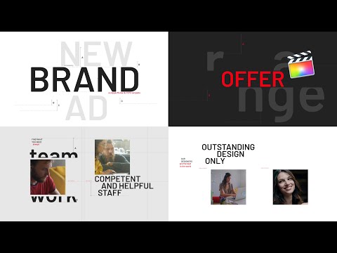 Brand Ad Modular Template for Apple Motion & FCPX - MotionVFX
