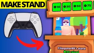 How To Make A Stand In Pls Donate on Playstation Roblox PS4/PS5