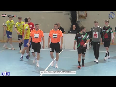 18:38 (13:20) HC Empor Rostock vs. Füchse Berlin Reinickendorf - 29.01.2023