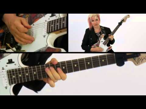 50 Ultra-Intervallic Licks - #14 Blue Tude - Guitar Lesson - Jennifer Batten