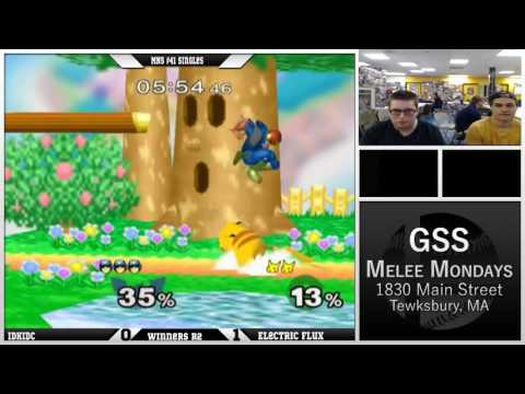 GSS #41 SSBM WR2 - IDKIDC (C. Falcon) vs. Electric Flux (Pikachu)