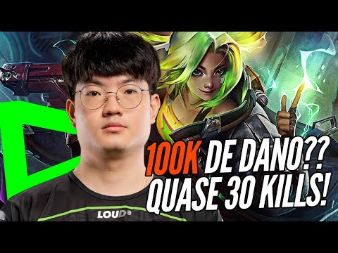 ELE DEU MAIS DE 100K DE DANO ESSE JOGO, BIZARRO! LOUD ROUTE!