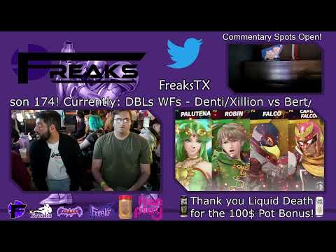 Freaks Richardson 175 Doubles WSF - Denti/Xillion vs Bert The Dragon/Chef - SSBU