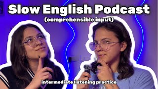 Interview about Childhood Memories💭-- FASTER English Podcast for INTERMEDIATE Listening Practice!