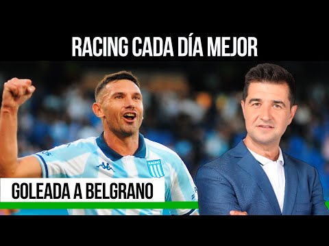 RACING JUEGA MEJOR QUE EL AÑO PASADO | 4 a 0 vs Belgrano de Córdoba