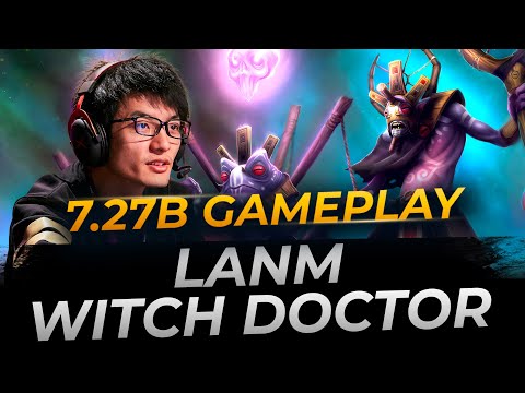 LaNm plays Witch Doctor 7.27b | Full Gameplay Dota 2 Replay