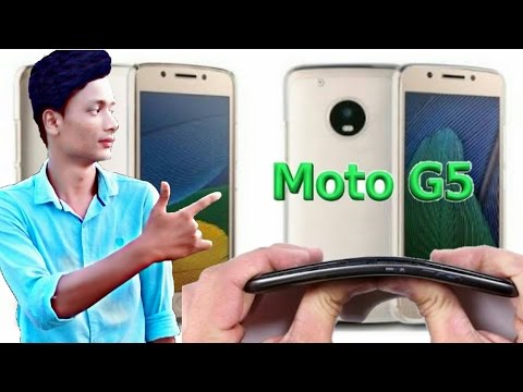 Moto G5 Durability Test - Scratch and Bend tested [Hindi Tutorial]